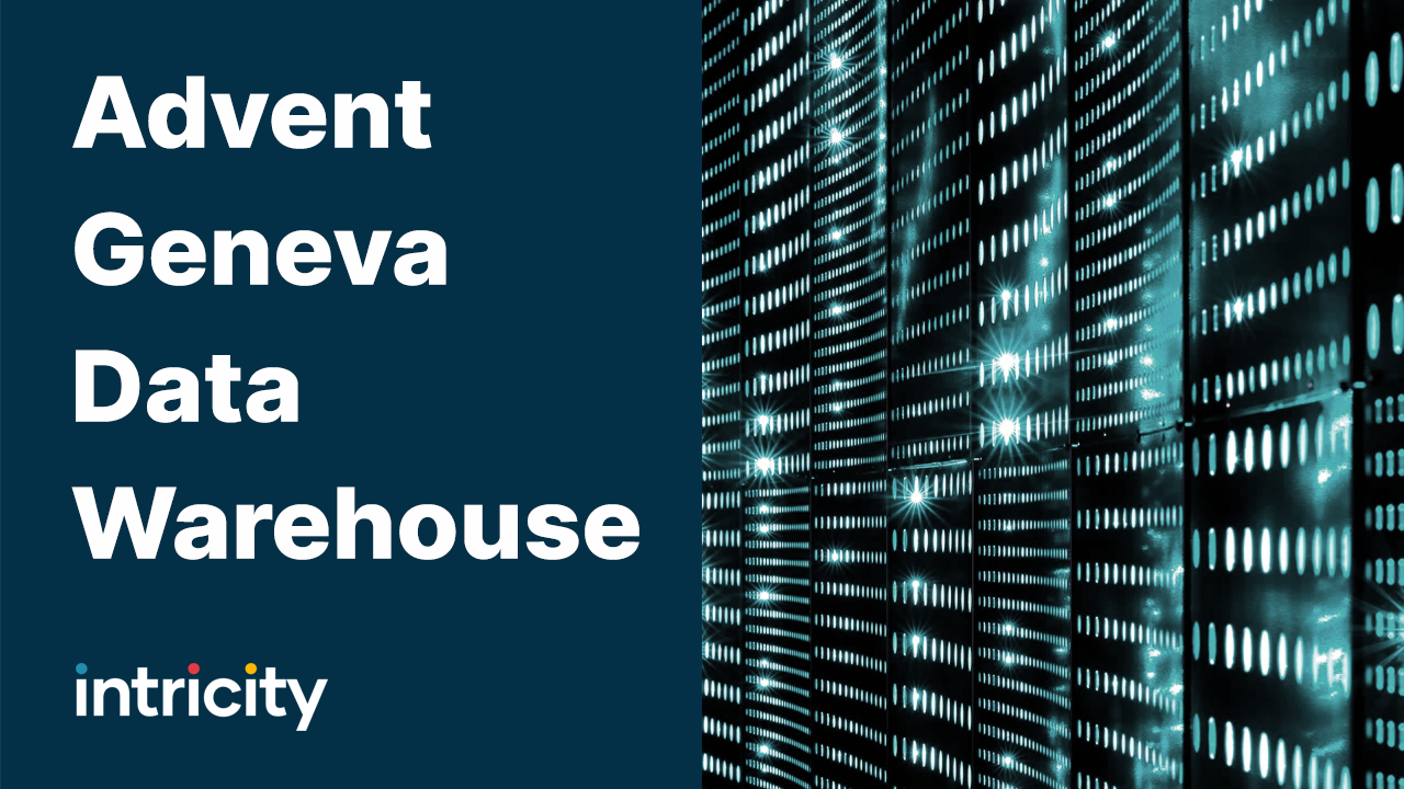 Advent Geneva- Data Warehouse