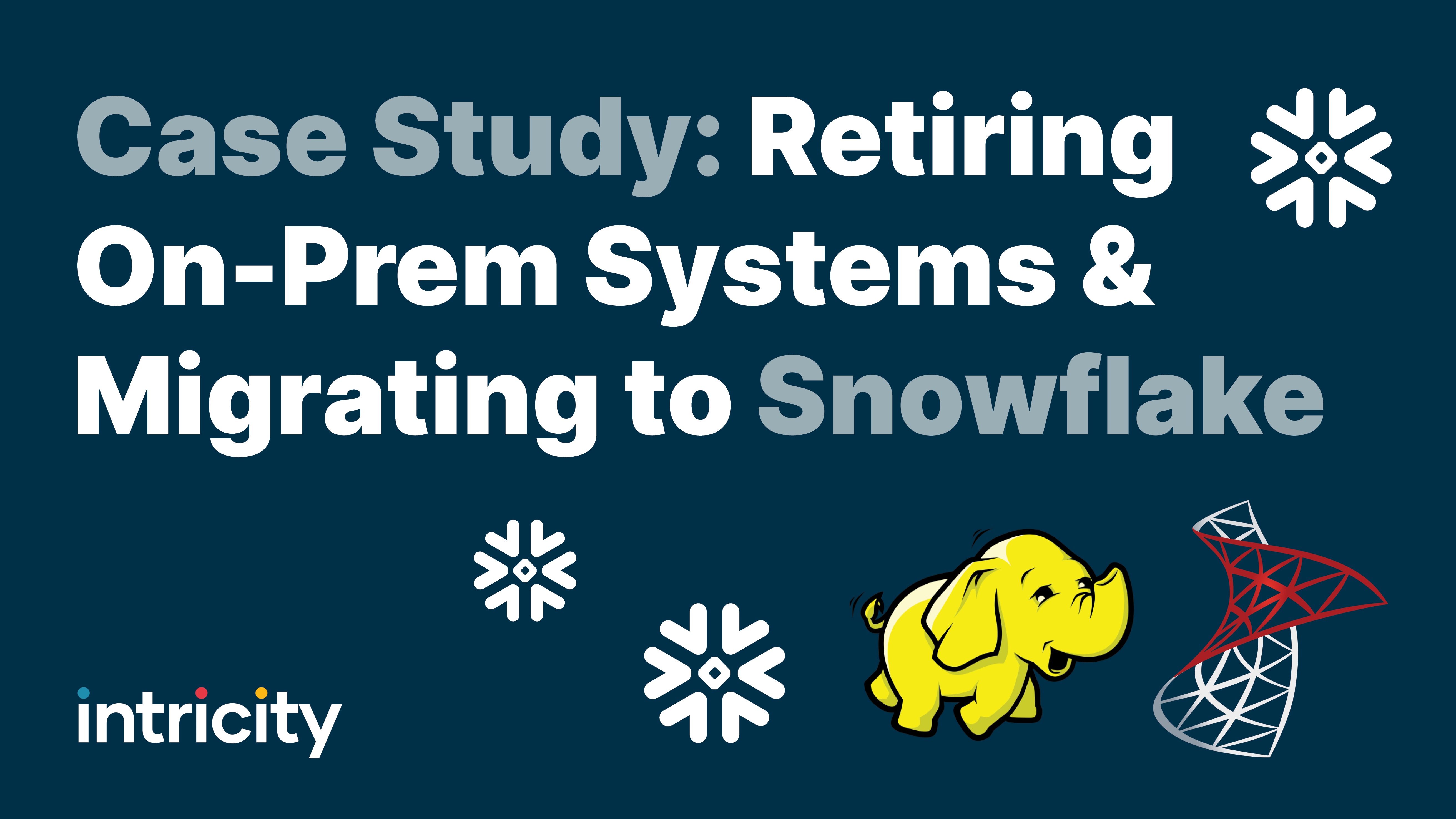 Case Study: Retiring On-Prem Systems & Migrating to Snowflake