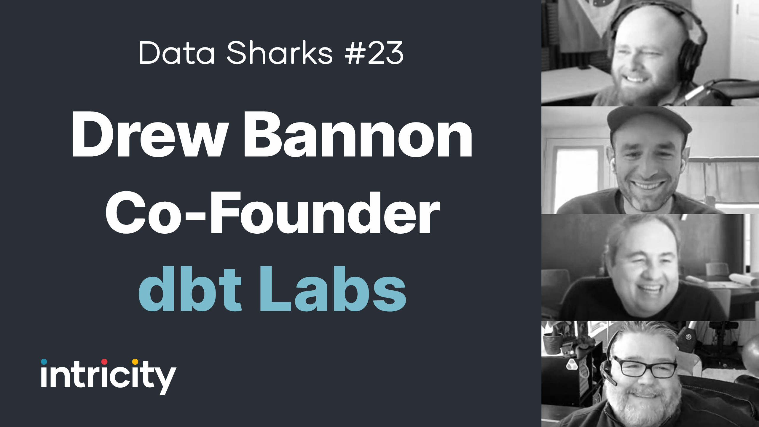 Data Sharks #23: Drew Banin, dbt Labs Co-Founder