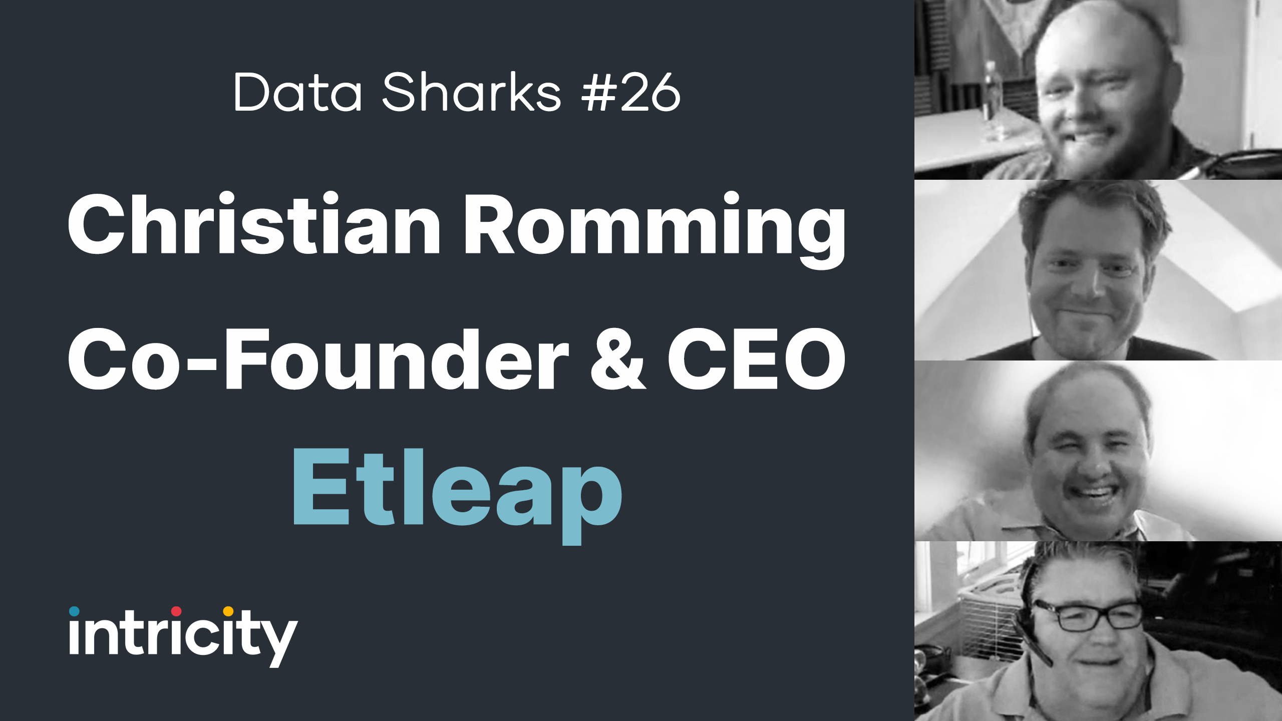 Data Sharks #26: Christian Romming with Etleap