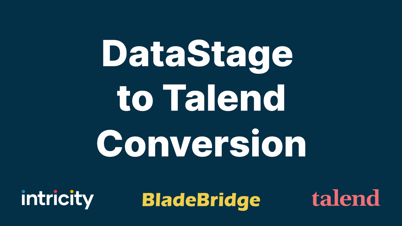 DataStage to Talend Conversion