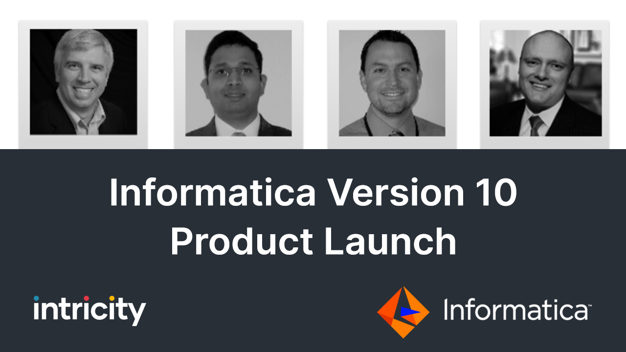 Jared Hillam joins Informatica CEO for New Product Launch