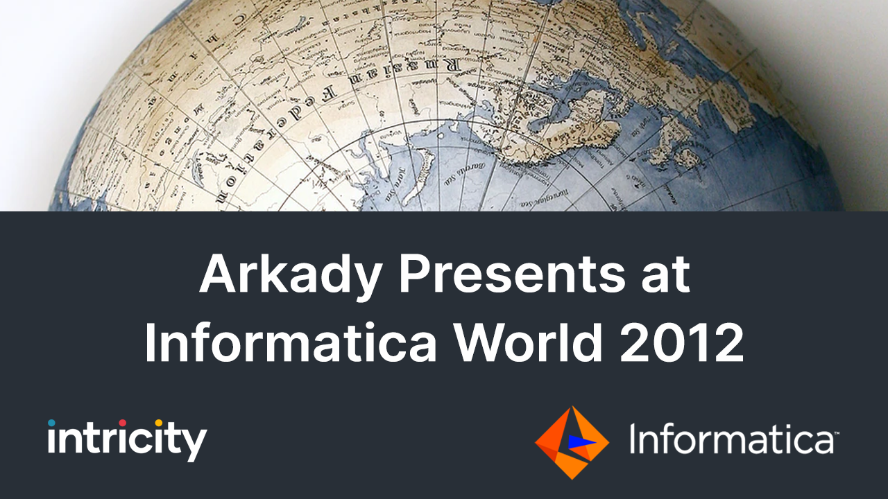 Arkady Kleyner presents at Informatica World
