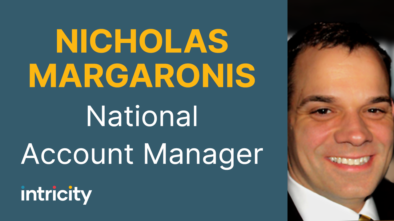 Intricity Names Nicholas Margaronis National Account Manager