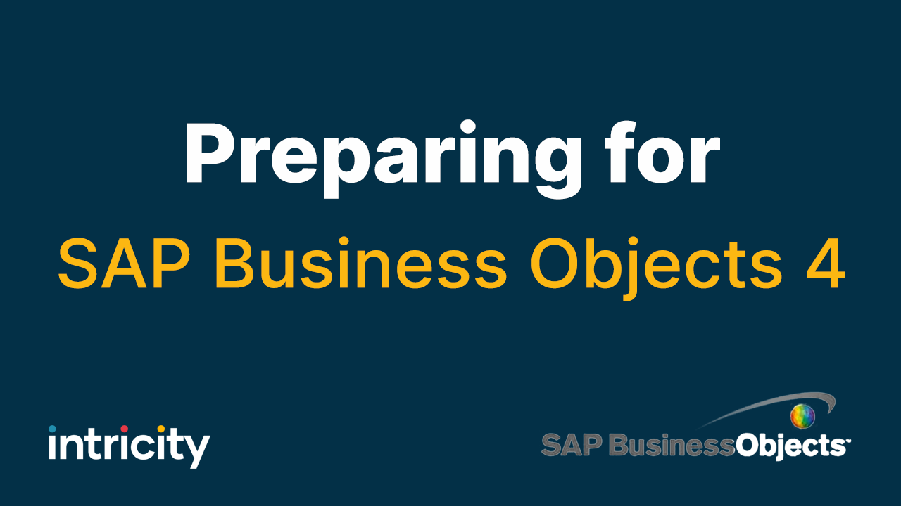 Preparing for SAP BusinessObjects 4