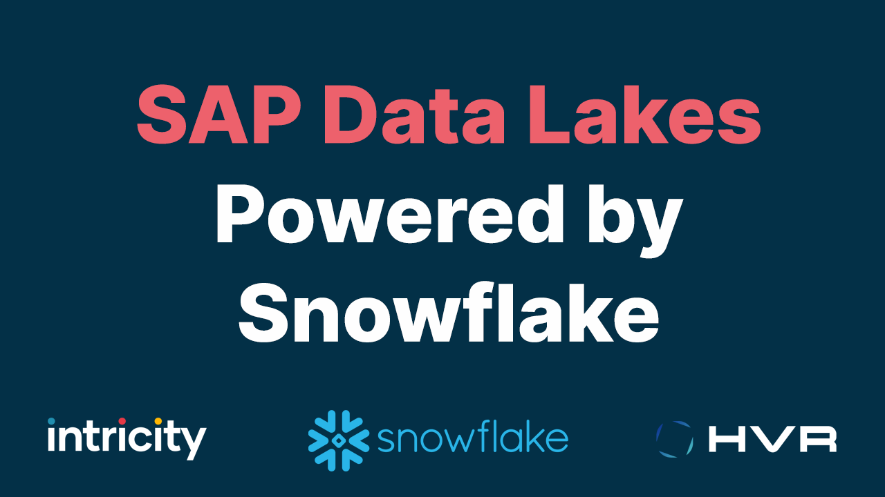 SAP Data Lakes Powered by Snowflake